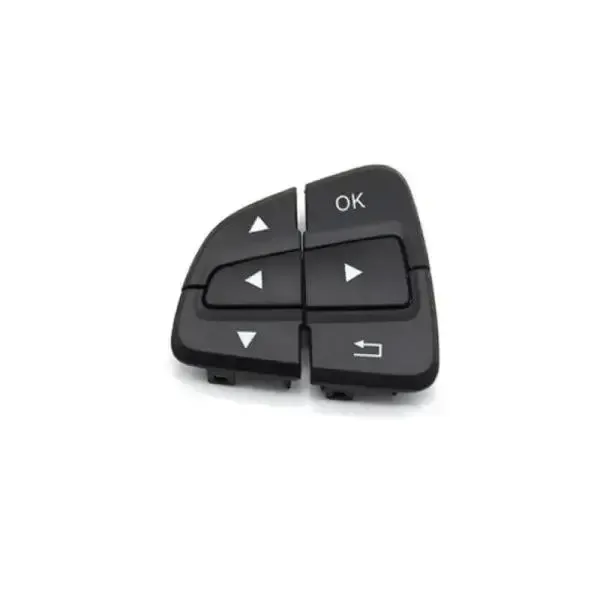 Steering Wheel Button Knob 9990506009107 Black Left CC-2781 Compatible With Mercedes A Class W176 B Class W246 15-19 Cla W117 15-19 Gla W156 17-19 Gls Gle W166 15-19