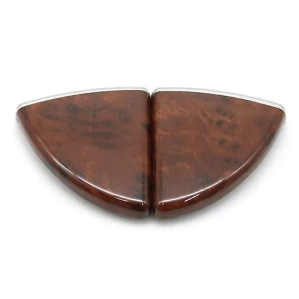 Center Console Lid Armrest Lock Latch Release Button Cover 2116803684 Walnut CC-9699 Compatible With Mercedes Benz E Class W211 2005-2008