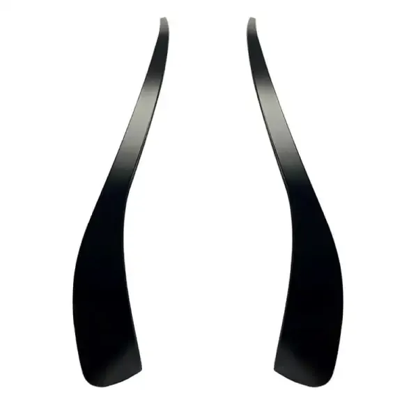 Amg Front Bumper Wind Flag Front Lip Skirts Splitter Zst-200 Carbon Fiber Look CC-3834 Compatible With Mercedes Benz Cla Class W117 C117 2013-2015