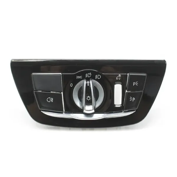 Headlamp Headlight Rotary Switch Knob Cover Fog Lamp Light Parking Night Vision Button Cover Switch C61319472969-q4 Model B CC-9394 Compatible With Bmw 5 Series G30 6 Series Gt G32 2017-2023