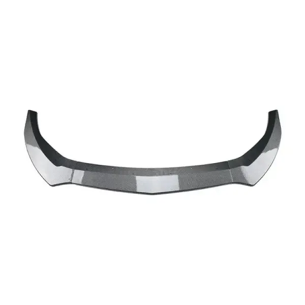 Front Bumper Lip Splitter Skirt Zst-582 Carbon Fiber Look CC-3806 Compatible With Mercedes Benz A Class W176 2013-2018