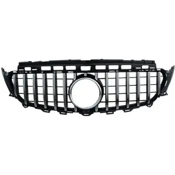 Front Bumper Grill W213 Grill Gtr Silver CC-1739 Compatible With Mercedes Benz E Class W213 2016-2021