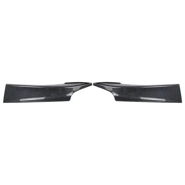 M Sports Bumper Front Lip Splitter Skirts Zst-408 Glossy Black CC-3795 Compatible With Bmw 1 Series F20 2011-2015