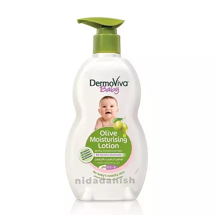 Dabur Dermoviva Baby Moisturizing Lotion With Virgin Olive Oil, No Harmful ingredients 500ml (Pack of 6)