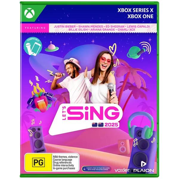 Let's Sing 2025 Xbox Series X Game