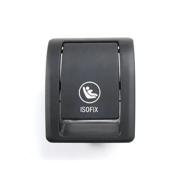 Rear Child Seat Anchor Safety Isofix Restraint Backseat Buckle Covers 52208491146 Black Assembly CC-9032 Compatible With Bmw X5 G05 X7 G07 2019-2025