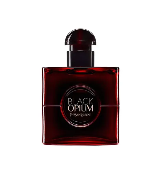 YSL Black Opium Over Red Eau de Parfum A thrilling sweet perfume. Juicy cherry with black coffee & a vanilla infusion 30ml.