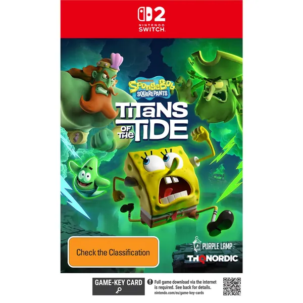 SpongeBob SquarePants: Titans of the Tide Nintendo Switch 2 Game