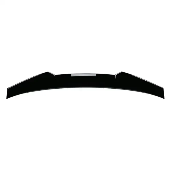 Rear Roof Trunk Mid Wing Lip Spoiler Glossy Black Zst-703 Gb CC-4860 Compatible With Bmw X6 E71 2007-2014