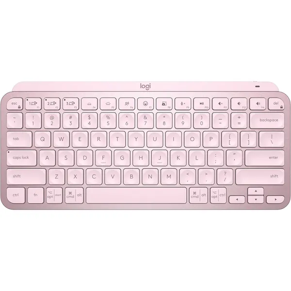 Logitech MX Keys Mini Wireless Keyboard (Rose)