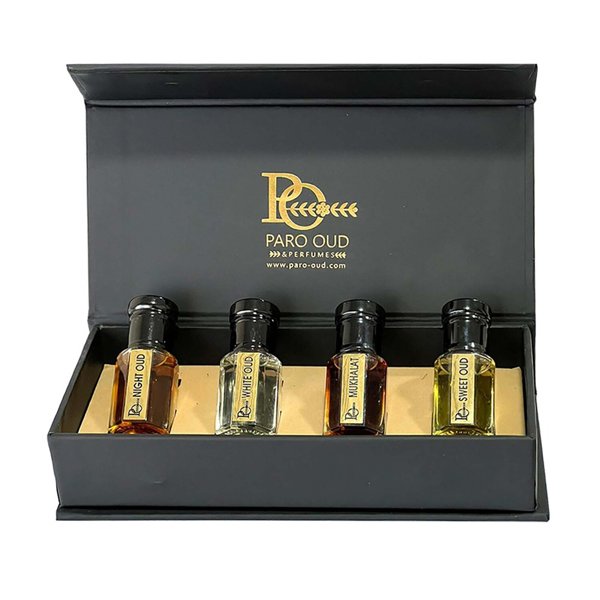 Paro Oud Attar Collection, 4 Pcs, 6 ml