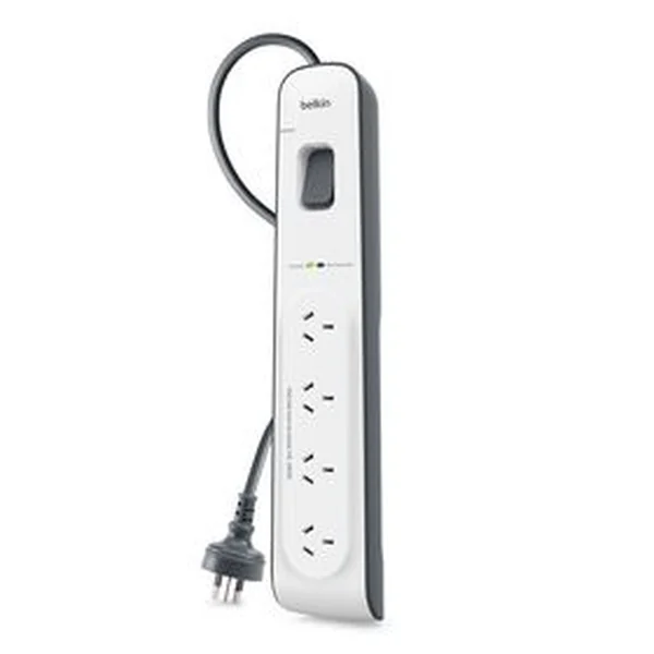 Belkin SurgeMaster 4-outlet Surge Protection Strip with 2M Power Cord