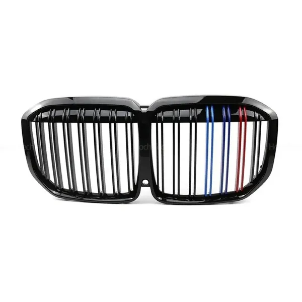 Front Bumper M Tri Colour Show Grill CC-6044 Compatible With Bmw X7 G07 2019-2021
