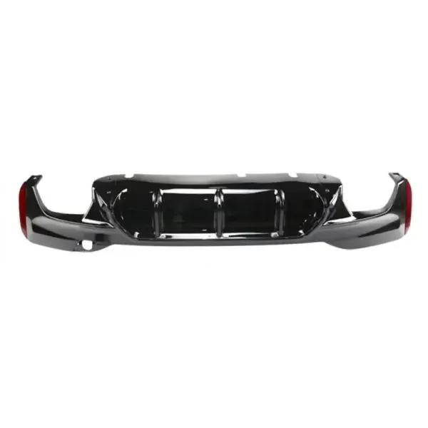 Rear Bumper Lip Rear Diffuser M5 M Sports M Performance M Sports M5cs Lci After Lip M5 Carbon Fiber Look CC-3028 Compatible With BMW 5 Series G30 LCI 2021+
