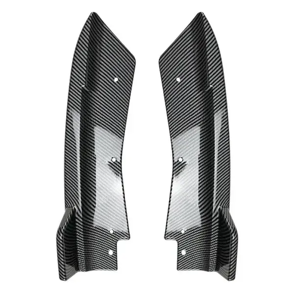 M Tech M Sports M Performance Rear Bumper Lip Splitter Skirts Flag Spoiler Zst-501 Cf Carbon Fiber Look CC-4061 Compatible With Bmw X3 G01 Lci 2021+