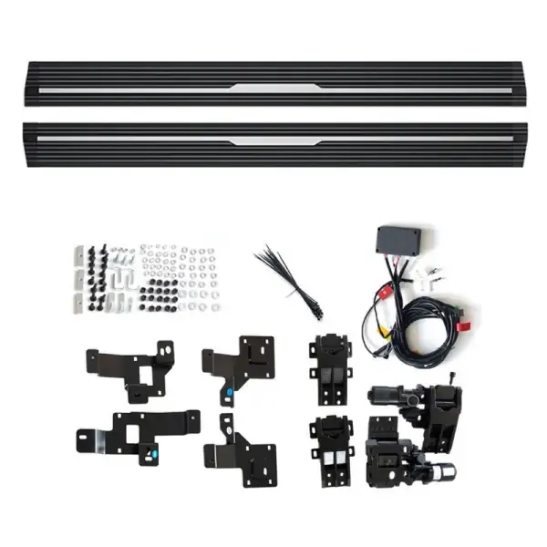 Automatic Deployable Electric Side Step Retractable Get On The Ladder Pedal Intelligence Running Boards Closed Side Step Bar Ps-bz007 CC-5221 Compatible With Mercedes Gle W167 X167 2020+