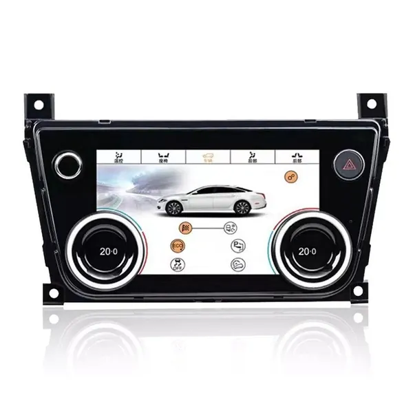 Lcd Display Air Conditioning Board Ac Panel Digital Touch Screen Climate Knobs Control CC-6593 Compatible With Jaguar Xj Xjl 2010-2018