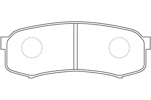 Toyota Landcruiser Prado 100/120/150 Rear Brake Pads