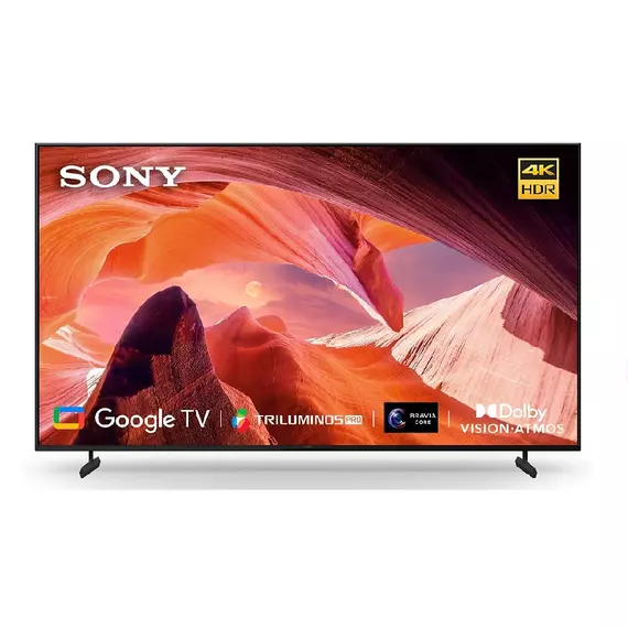 Sony Bravia 85" 4K Ultra HD Smart LED Google TV Black KD-85X80L