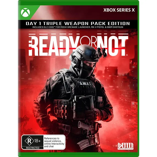 Ready or Not: Day One Triple Weapon Pack Edition Xbox Series X Game