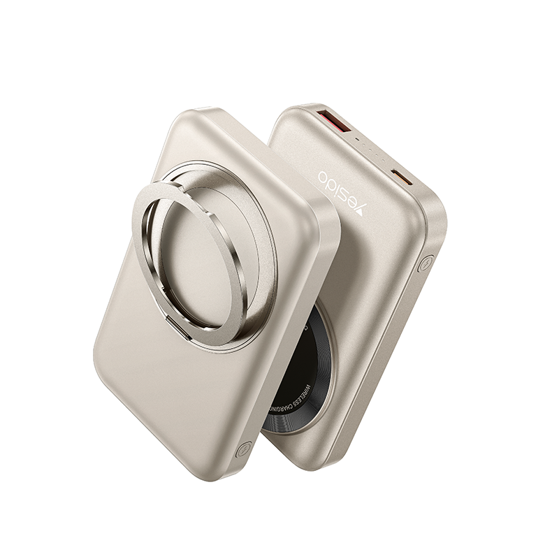 Yesido YP60 360-Degree Rotating Bracket 15W Wireless Fast Charging Comes With A Stand Magnetic Power Bank