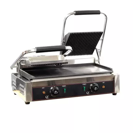 Generic Commercial Burger Griller Double Top