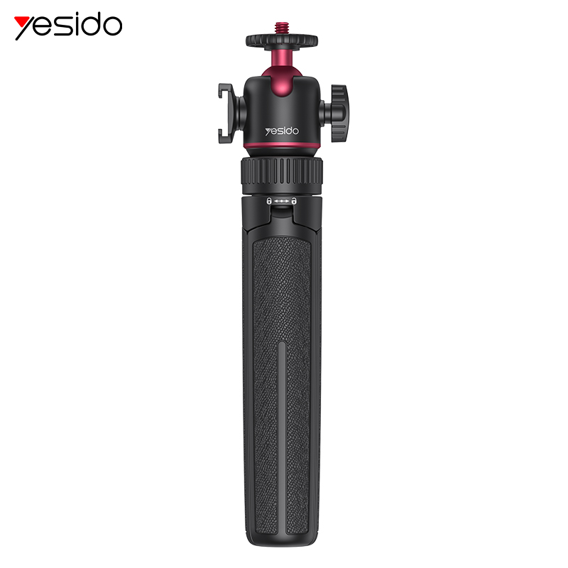 Yesido SF26 65cm Long Large Size Chassis Aluminum Alloy Pole Ball Head Telescopic Tripod Stand Selfie Stick