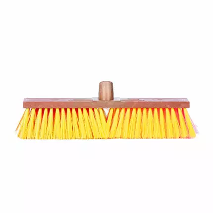 TBP Sweeping Economic Deck Scrub Broom Colour Fibre 45cm Head 306 (Pack of 12)