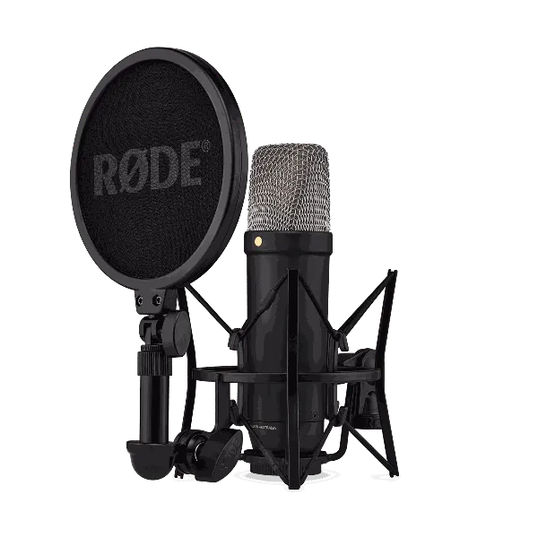 RODE NT1-GEN5B - Large Diaphragm Condenser Microphone - 5th Generation (Black)