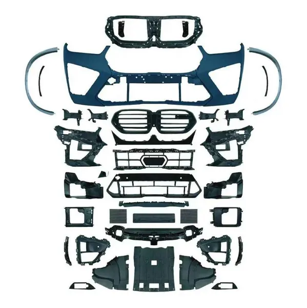 Front Bumper Upgrade Convert To M Sport Mp M Performance X5m Bodykit Wheel Arch G05/g18-020 Gc CC-9352 Compatible With Bmw X5 G05 2019-2022