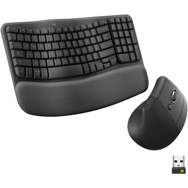 Logitech Wave Keys and Lift Combo (Graphite)