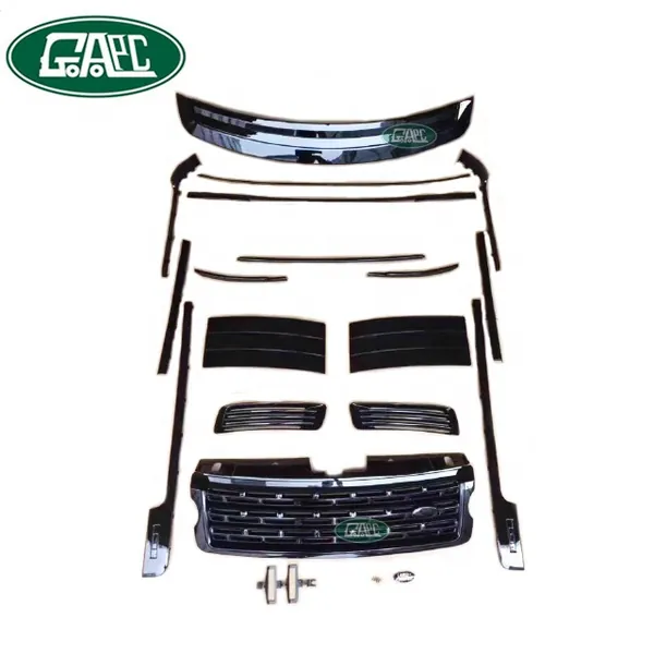 Germax Door Strip Set Black black for Land Rover Range Rover Vogue 2013 2014 2015 2016 2017 Germax Car Body Parts Wholesale GL1276 GW0019