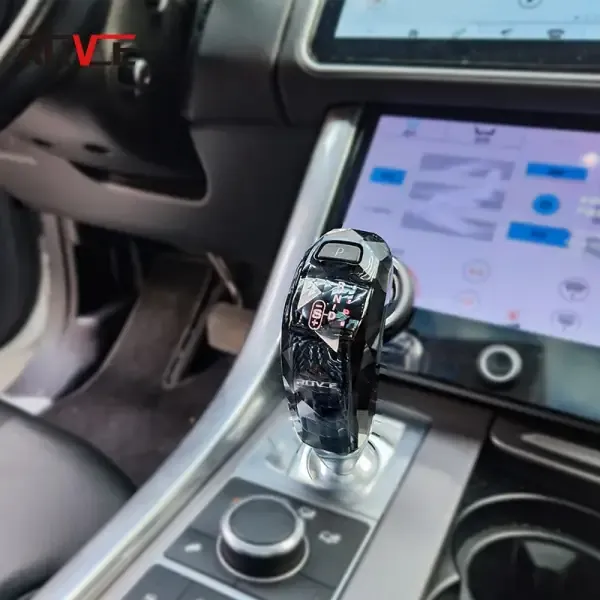 Crystal Gear Shift Knob Shifter Lever Shift Handle Compatible With Land Rover Range Rover Sport/Evoque/Discovery/Jaguar XEL 2014-2022