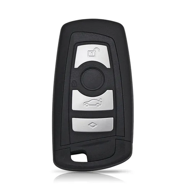 Upgrade Key Cover Case To New Style Car Key Cover Shell With Blade 4 Button Black Bmw-ks- 34 Black CC-9437 Compatible With Bmw 1 2 3 4 5 6 7 X1 X3 X4 X5 X6 X7 Z4 Series