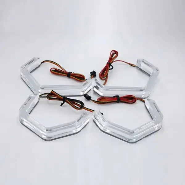 Led Style Headlight Drl Daytime Running Light Iconic Angel Eye 2m 2l Srgba Bd-ae-nm4-3 CC-5116 Compatible With Bmw F80 M3 M4 14-20 X3 F25 Lci 11-19 X4 F26 14-18 X5 X6 E53 E70 F15 F16 G05 G06 99-22