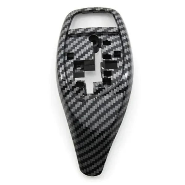 Gear Shift Knob Trim Cover Carbon Fiber 61319252141-a3-2 CC-7829 Compatible With BMW 1 2 3 4 5 6 7 Series F20 F30 F34 14-18 F32 14-18 F10 F07 F12 F06 13-17 F01 F02 09-15 X3 X4 F25 F26 13-16