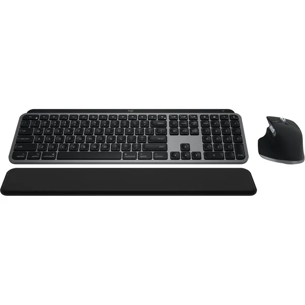Logitech MX Keys S Wireless Keyboard & MX Master 3S Mouse for Mac Combo Kit (Space Gray)