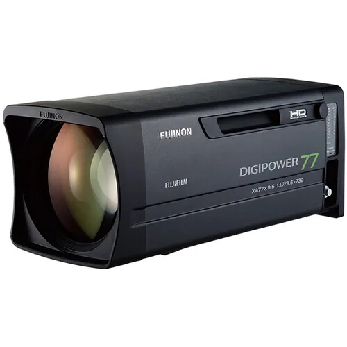 Fujinon XA77X9.5BESM-E 9.5-732mm 2/3" Studio/Field Box Lens with OIS & 2x Extender