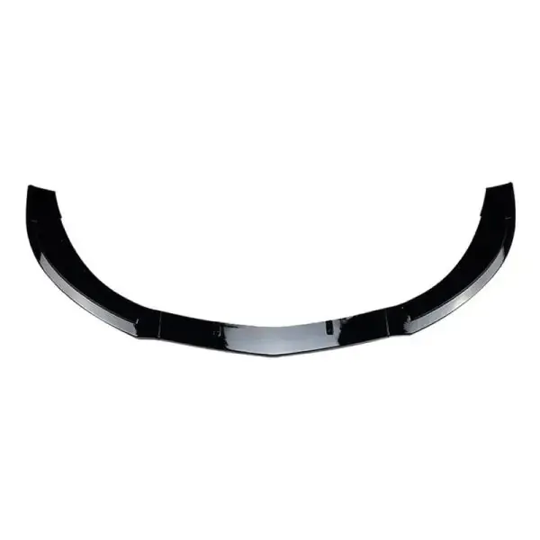 Amg Front Bumper Lip Front Skirts Splitter Glossy Black Zst-363 CC-3838 Compatible With Mercedes Benz Cla Class W117 C117 2013-2015