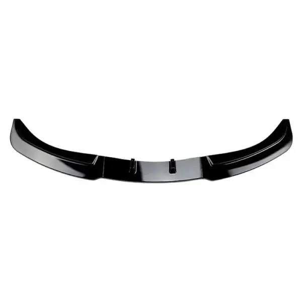 Front Bumper Lip Spoiler Skirts Splitter Flag Zst-401 Gb Glossy Black CC-3964 Compatible With BMW 3 Series E90 2004-2008