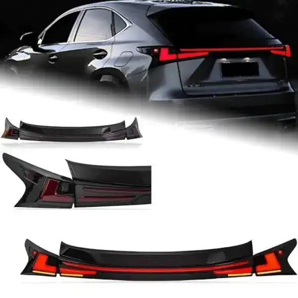 LED Tail Lamp Light DRL Dynamic Signal Reverse Auto Accessories Compatible With Lexus NX200t NX300h NX200 2015-2021