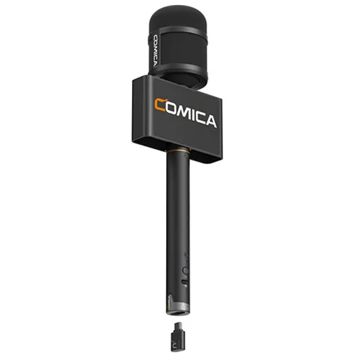 Comica Audio Revo S Wireless Cardioid Condenser Reporter Microphone for USB-C Smartphones