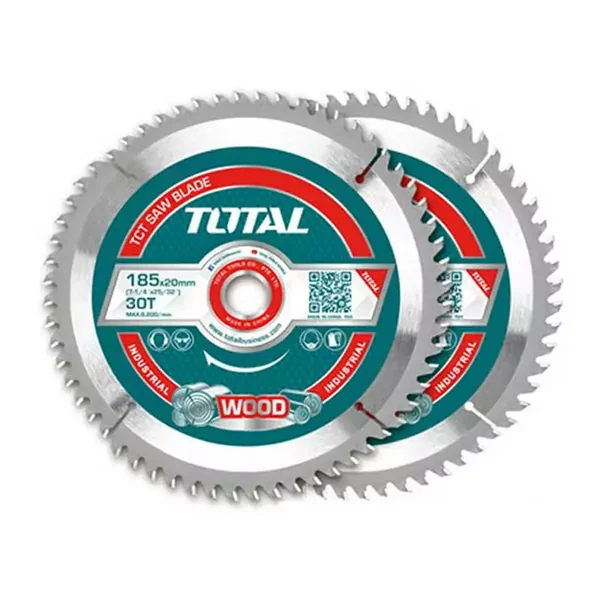 Total Circular Saw Blade 7¼" for Wood 2pcs TAC231410