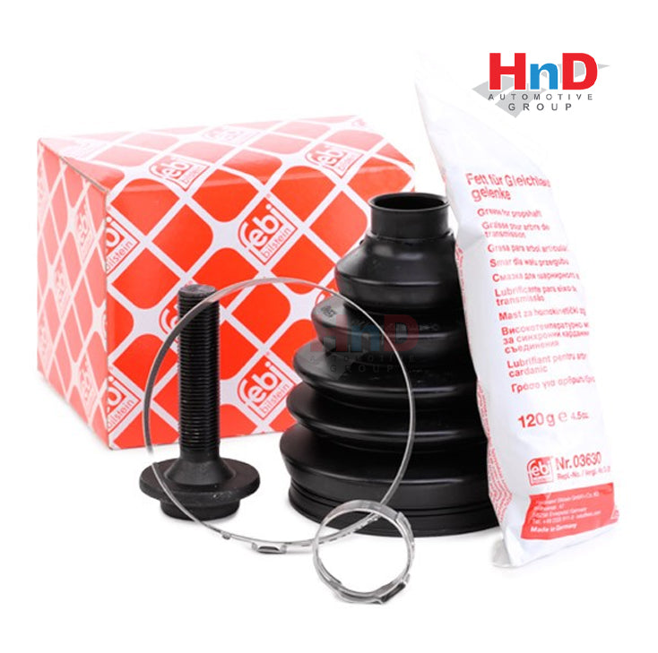 FEBI BILSTEIN 44201 Bellow Set, drive shaft Front Axle, Wheel Side, Thermoplast For AUDI A4 B7 8EC 8K0498203B