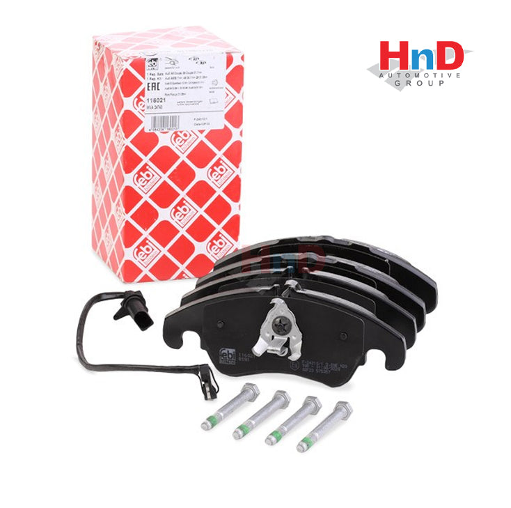 FEBI BILSTEIN 116021 Brake pad set Front Axle For AUDI A7 4GA, 4GF 8K0698151H