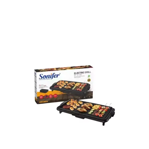 Sonifer Indoor Nonstick Large Cooking Flat Plate Griddle Electric Grill Pan SF-6130