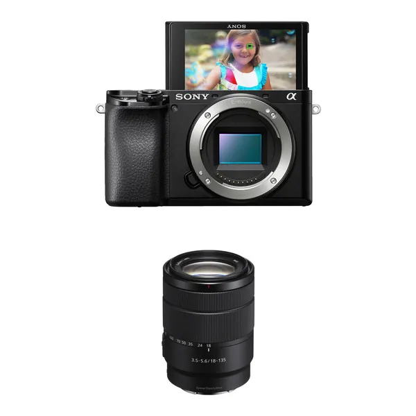 Sony a6100 Mirrorless Camera with 18-135mm f/3.5-5.6 Lens