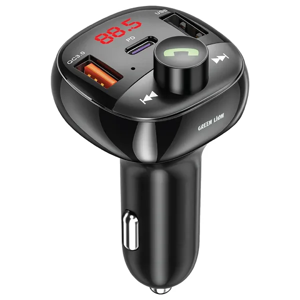 Green Lion Flux Drive FM Transmitter - Black