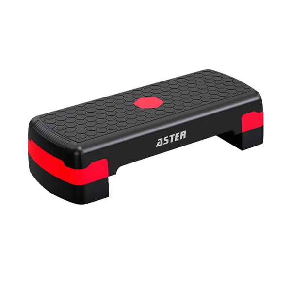 Aster Aerobic Home Training Excercise Stepper - 2 Heights / Red