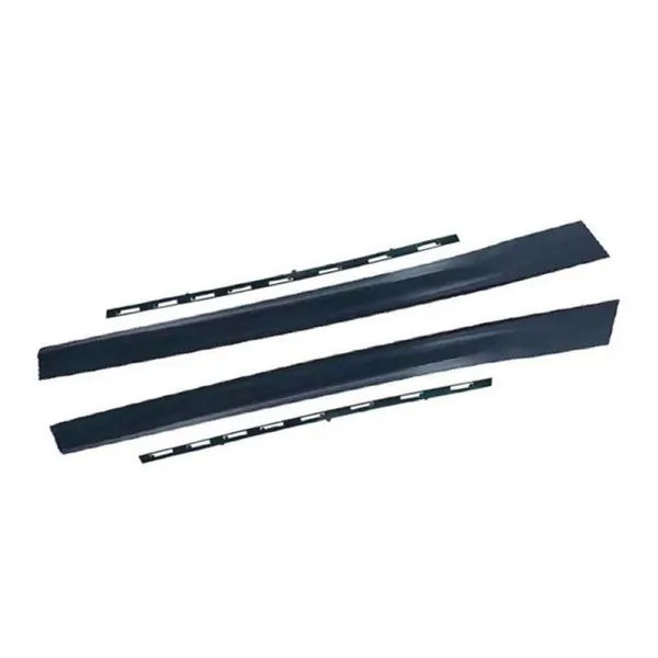 Side Skirts Splitter Running Board Side Step M Sport Mt M Tech Style E90-007 Gc CC-9158 Compatible With Bmw 3 Series E90 2005-2012